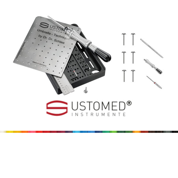 68-112-211S Ustomed SCHLEE, Umbrella-Screw, cross Ø1,2mm, 11 mm, 1 pcs - Image 2