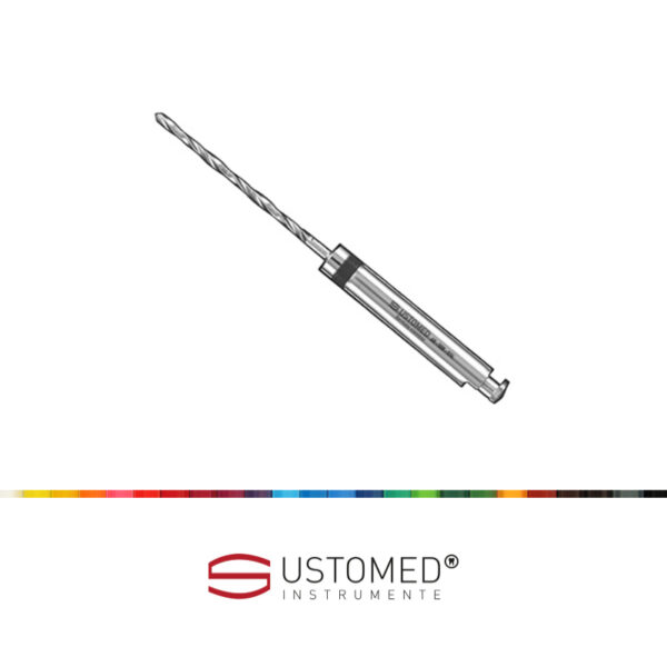 68-510-014 Ustomed Pilot drill, Ø1,0 mm, 14 mm, 1 pcs