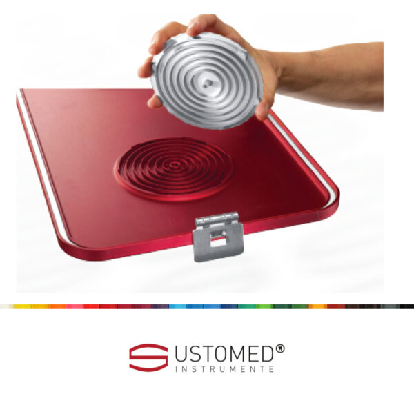 90-628-065 Ustomed Demi Steril Container uden behov for poser, Small size, 65 mm høj - Image 2